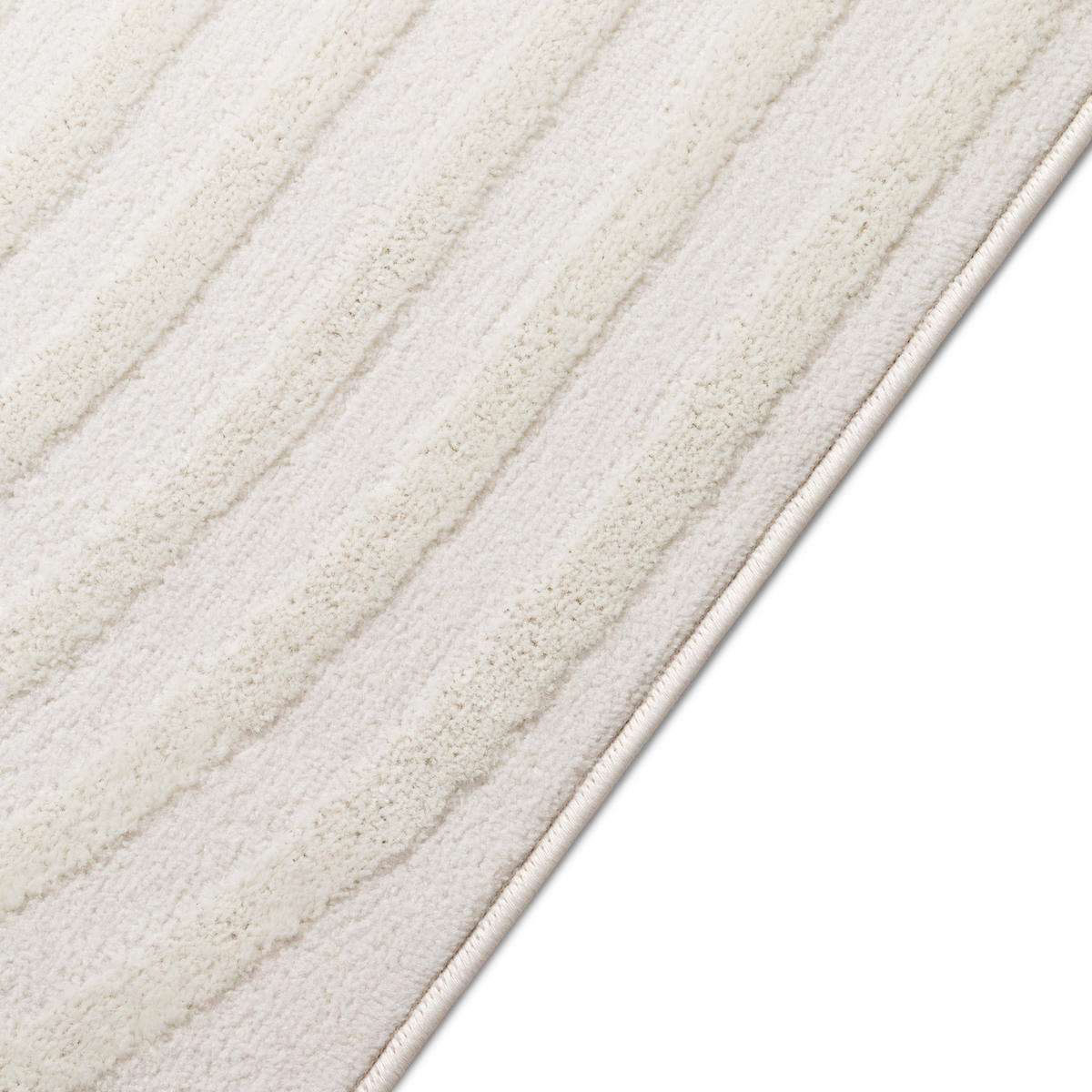 TEPPICH HYGGE Cremeweiß Quadrat 200/200 cm - Creme, Textil (200/200cm) - Tapiso