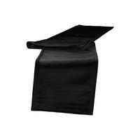 TISCHBAND Samt&Sonders schwarz 140/18 cm - Schwarz, Textil (18/140cm) - beties Heimtextil