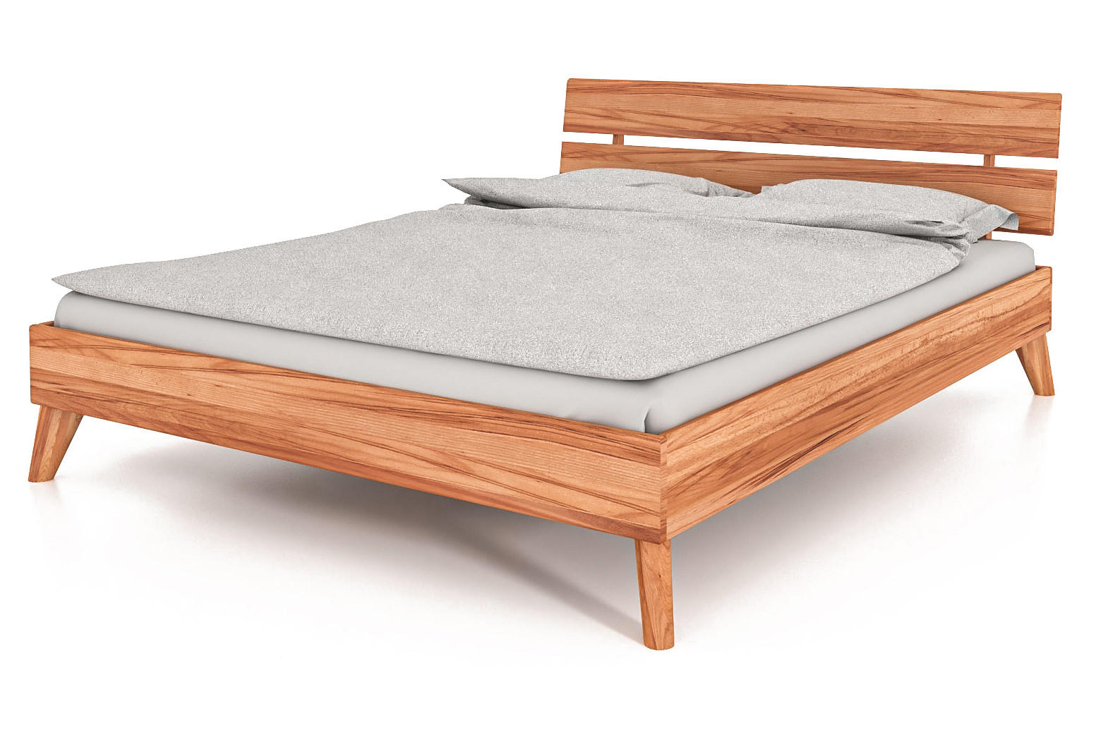 GREG 2 BETT Kernbuche - Kernbuche, Holz (180/210cm) - byoak