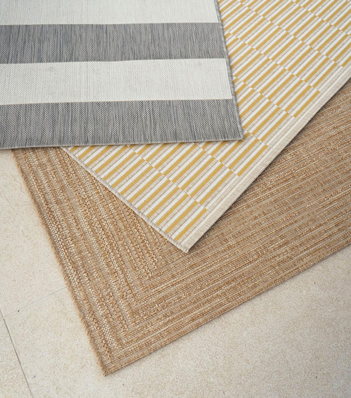 OUTDOORTEPPICH Der Natürliche - Beige, Kunststoff (200/290cm) - Mokebo