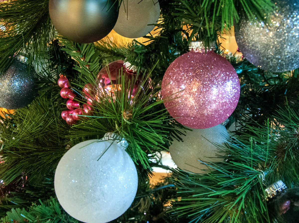 CHRISTBAUMSCHMUCK Kugelsortiment Komplettbaum Mehrfarbig 6cm (Glas / 217 Stk.) - Multicolor, Glas (6/6/6cm) - Krebs Glas Lauscha