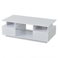 COUCHTISCH Weiß - Weiß, Holzwerkstoff (100/50/36cm)