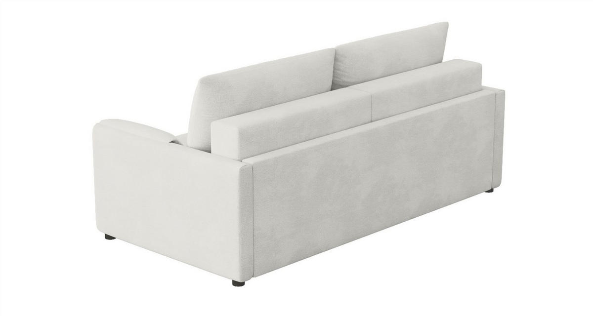 SCHLAFSOFA Mirena - Creme, Holzwerkstoff/Textil (215/100/112cm) - Fun Möbel