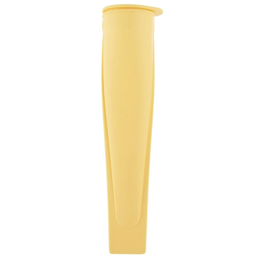 SILIKON-EISWÜRFELFORM 100 ml pastellgelb - Hellgelb, Kunststoff (5/19.5/4.5cm) - Orion 