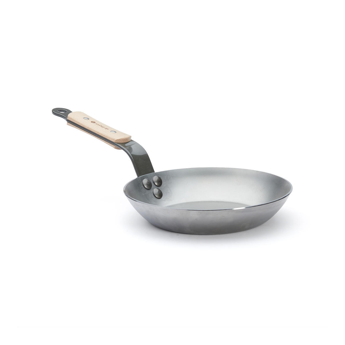 BRATPFANNE Mineral Pfanne B Bois - Silberfarben, Metall (20cm) - De Buyer