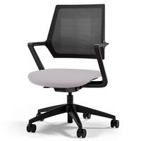 DREHSTUHL Ergonomischer Bürostuhl Asolo mit Netzrücken / Hellgrau Netzrücken für Luftzirkulation - Hellgrau, Textil (59.5/97.5/45cm) - ASSMANN