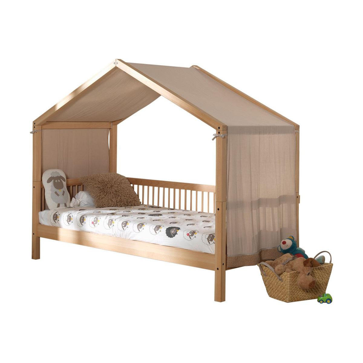 58aufmkessel Hausbett Buche 90x200 cm