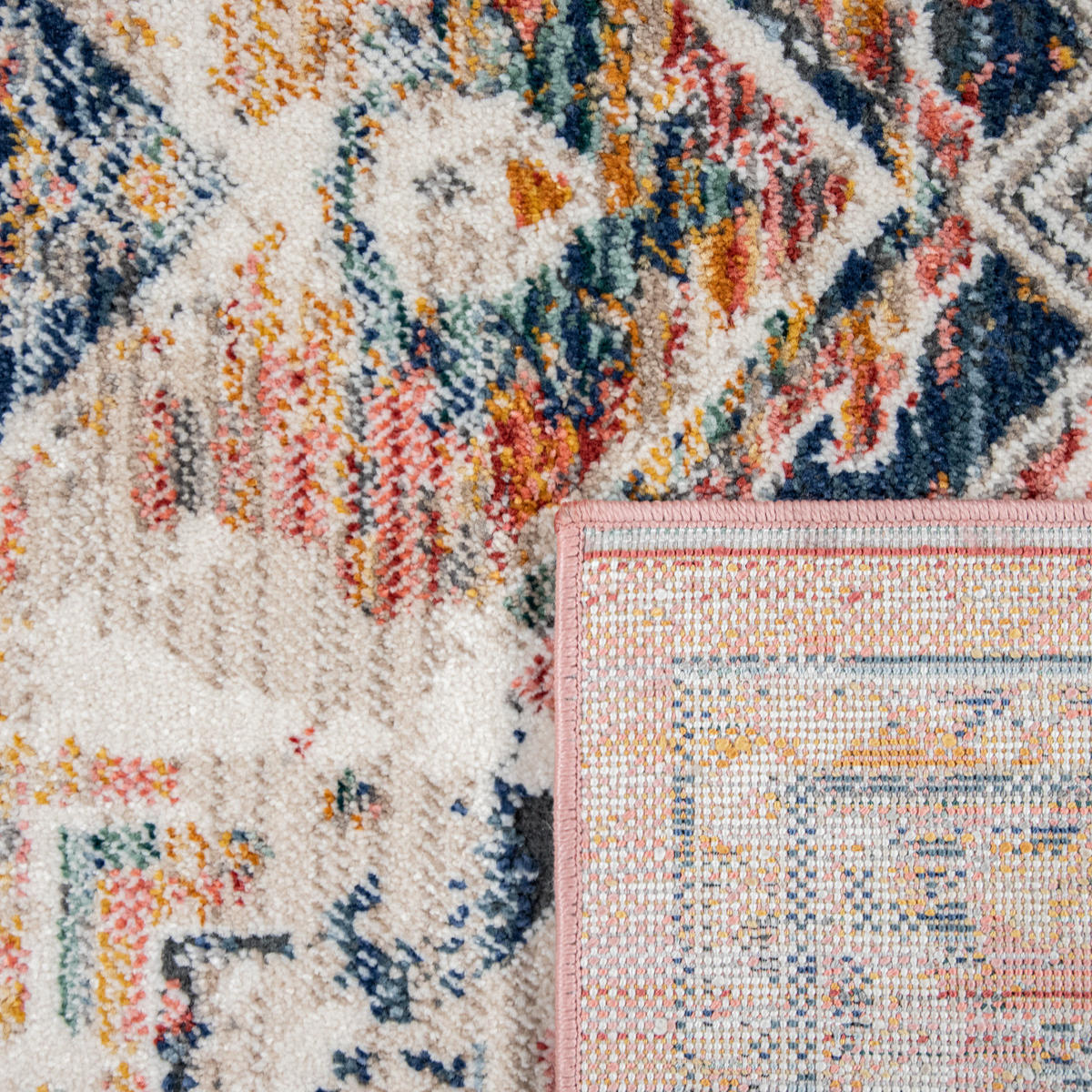 KURZFLORTEPPICH 60/100 cm Herbete 735 - Rot, Textil (60/100cm) - Paco Home