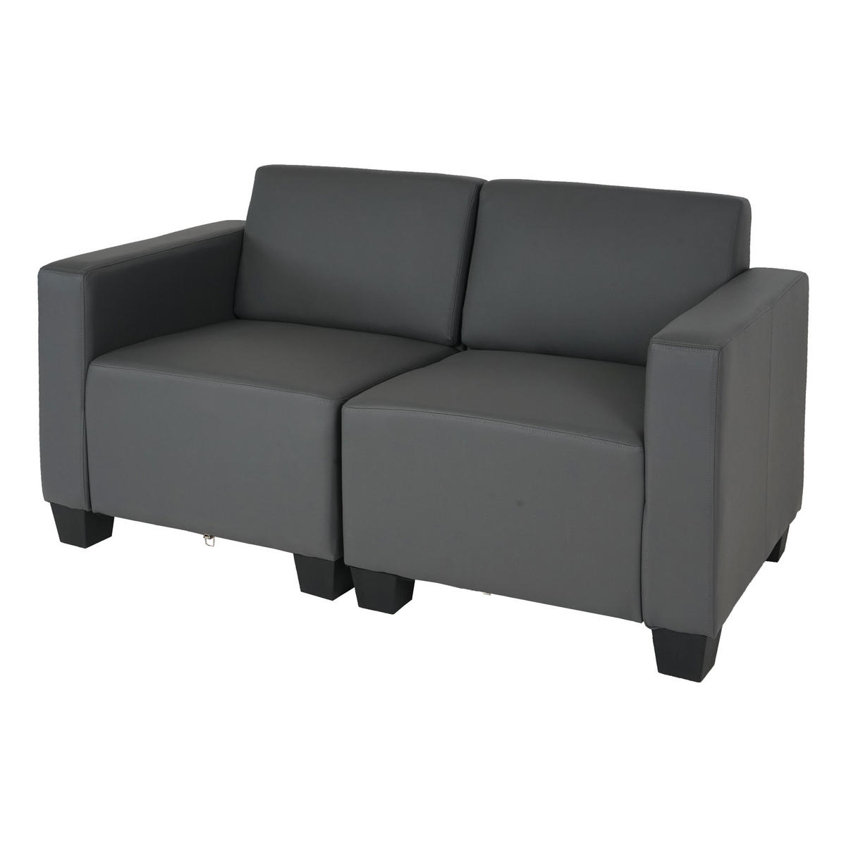2-SITZER SOFA Grau - Grau, Textil (136/76/72cm) - MCW