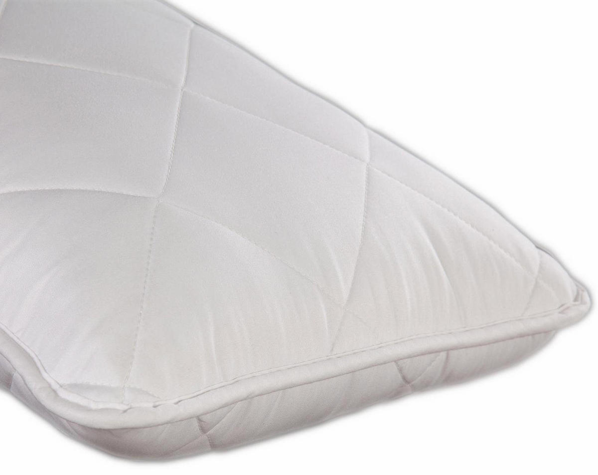 SEITENSCHLÄFERKISSEN Stillkissen 40x145 - Weiß, Textil (40/145cm) - JEKATEX