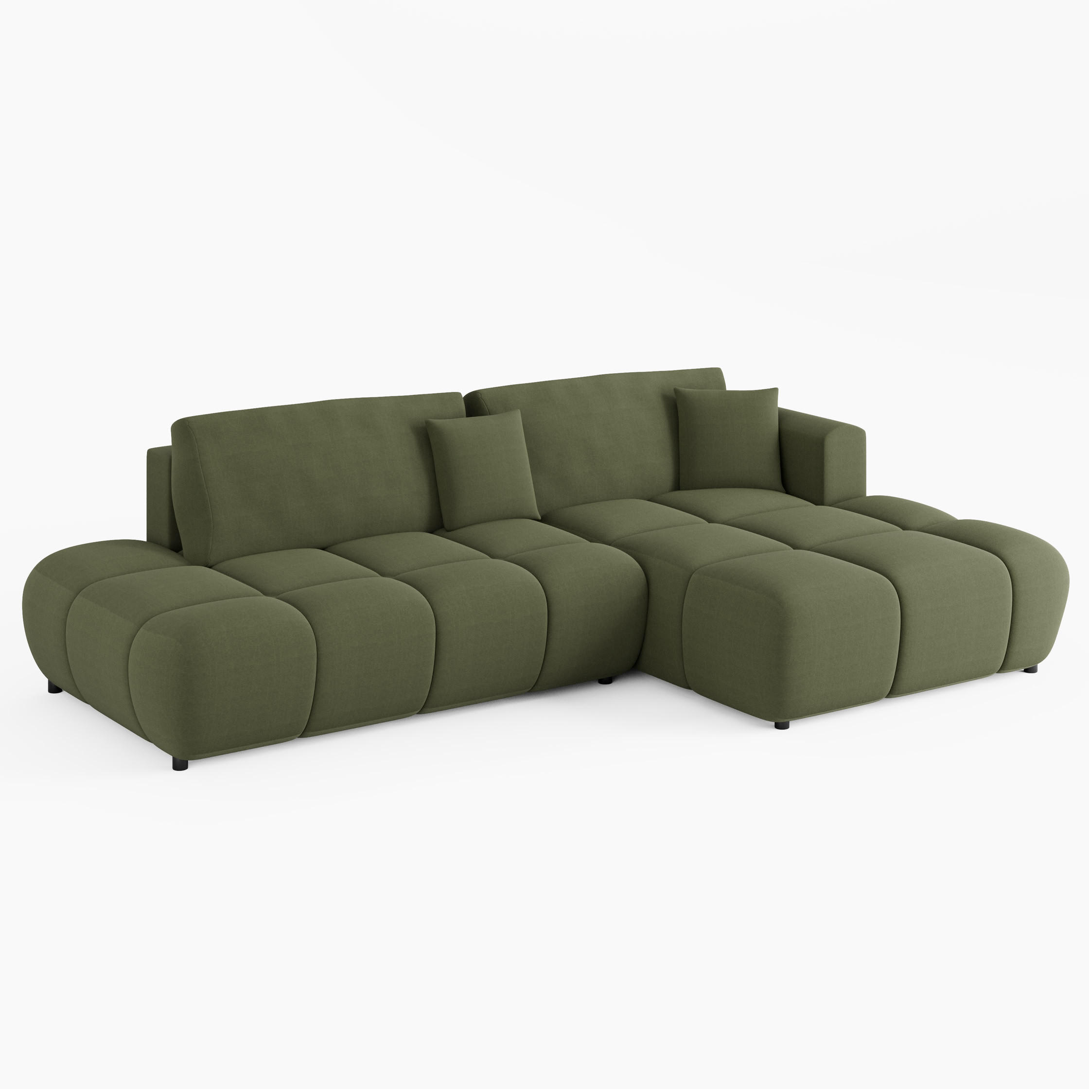 Barchello Ecksofa Grün 270x162 cm