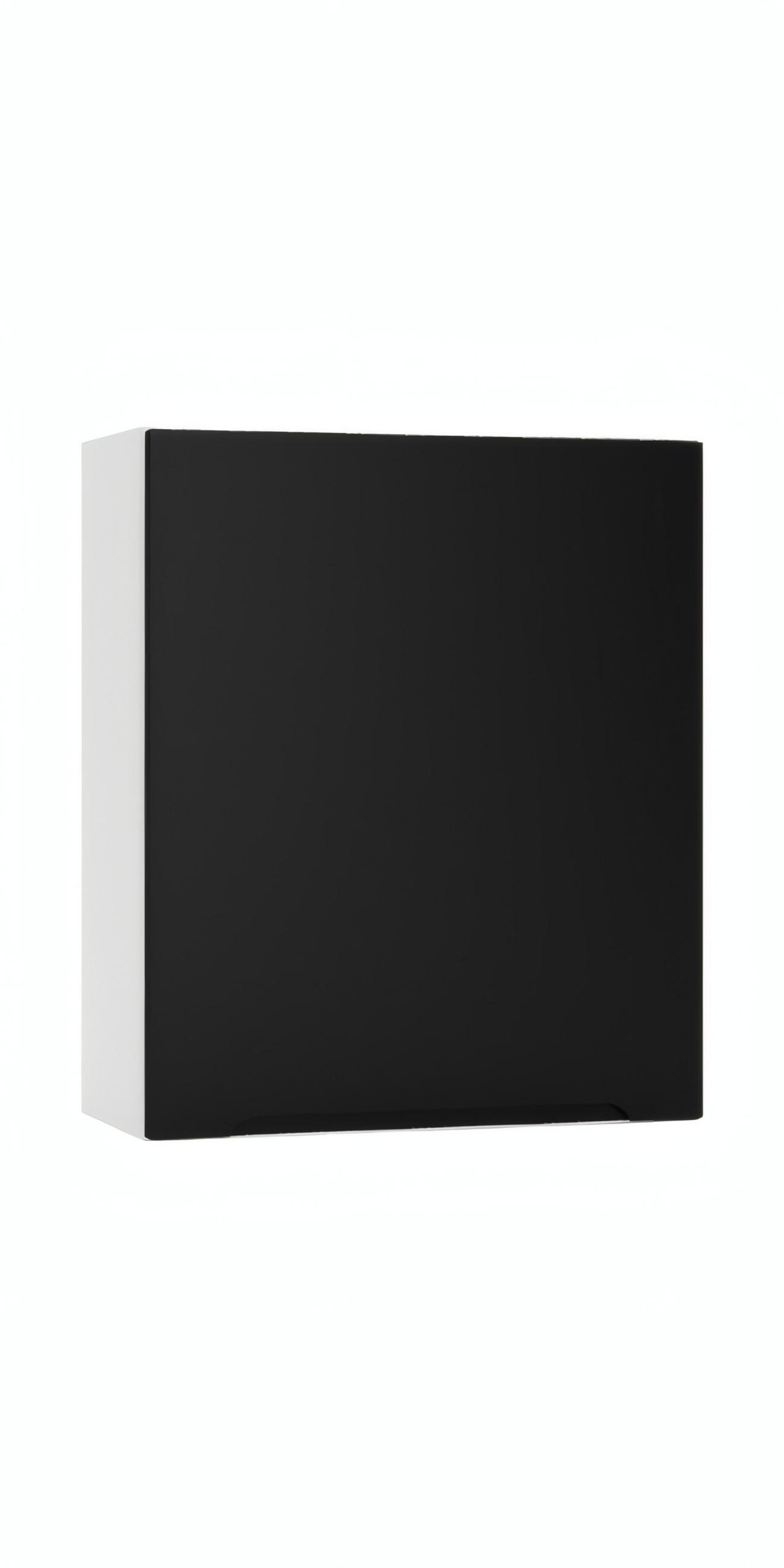 HÄNGESCHRANK W60 P/L - Zivora - Praktisches Stauraum Konzept - Schwarz, Holz (60/72/30cm) - ROYAL24_MARKT
