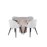 TISCHGRUPPE Beige - Beige, Holzwerkstoff (110/74/110cm) - ebuy24