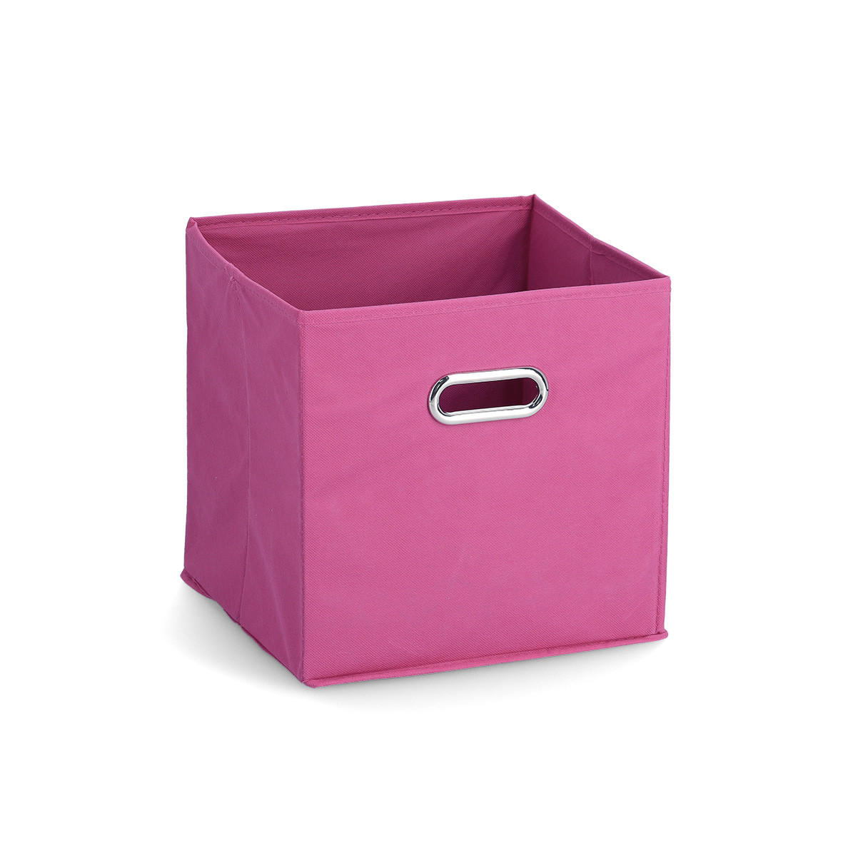 AUFBEWAHRUNGSBOX mit Griff, Vlies - Pink - Pink, Textil (28/28/28cm) - Zeller Present