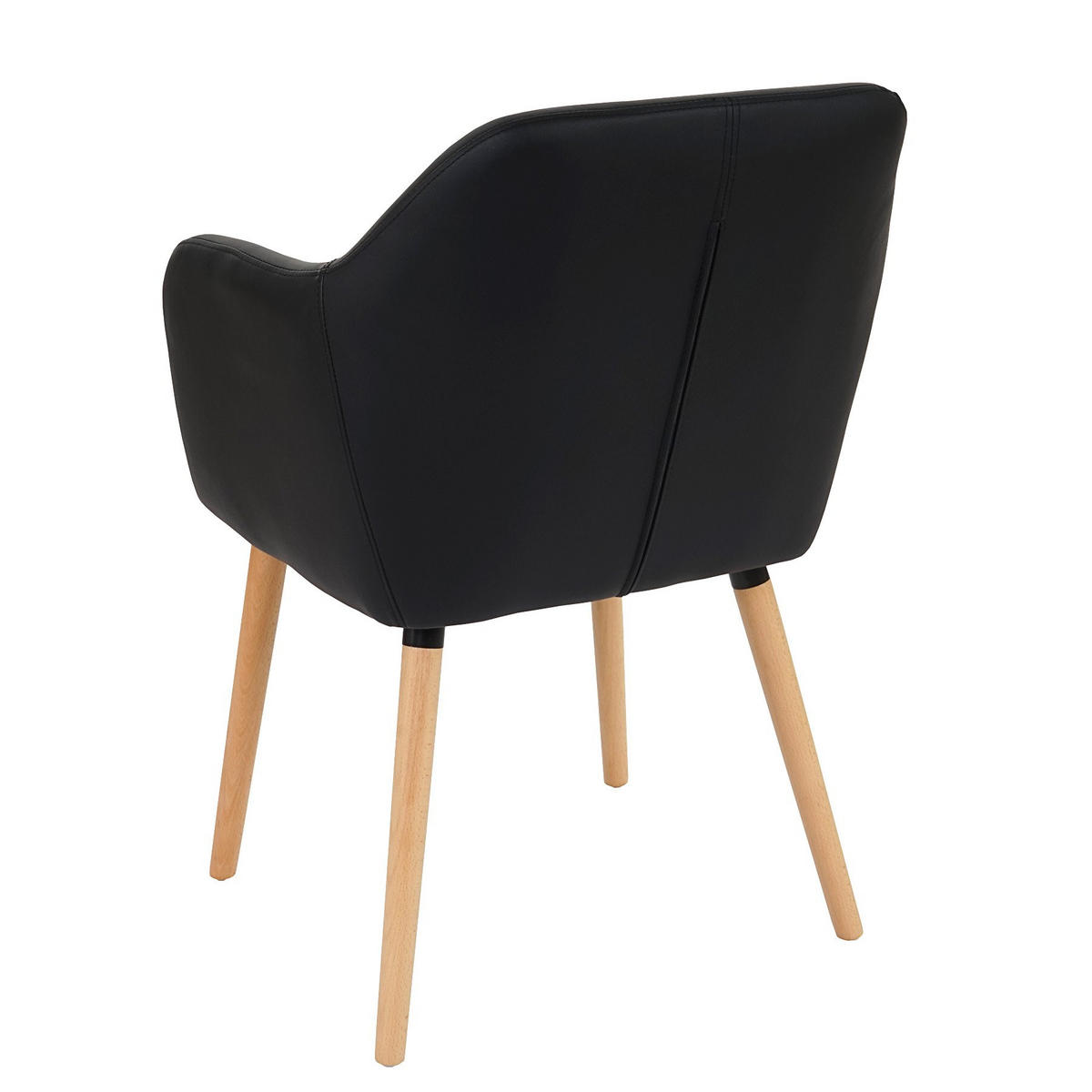 ESSZIMMERSTUHL Schwarz - Schwarz, Textil (58/88/64cm) - MCW