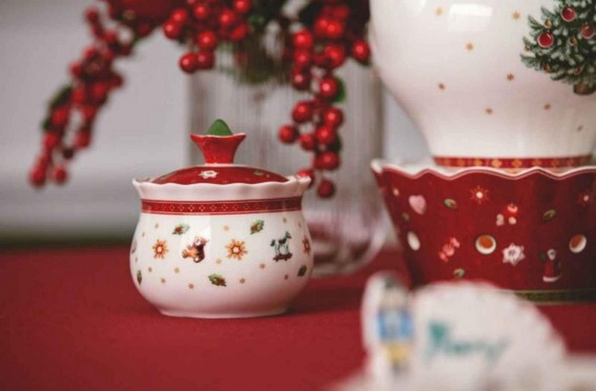 KAFFEEZUBEHÖR-SET Toy's Delight bunt 3-tlg. - Multicolor, Keramik (1.6L) - Villeroy & Boch