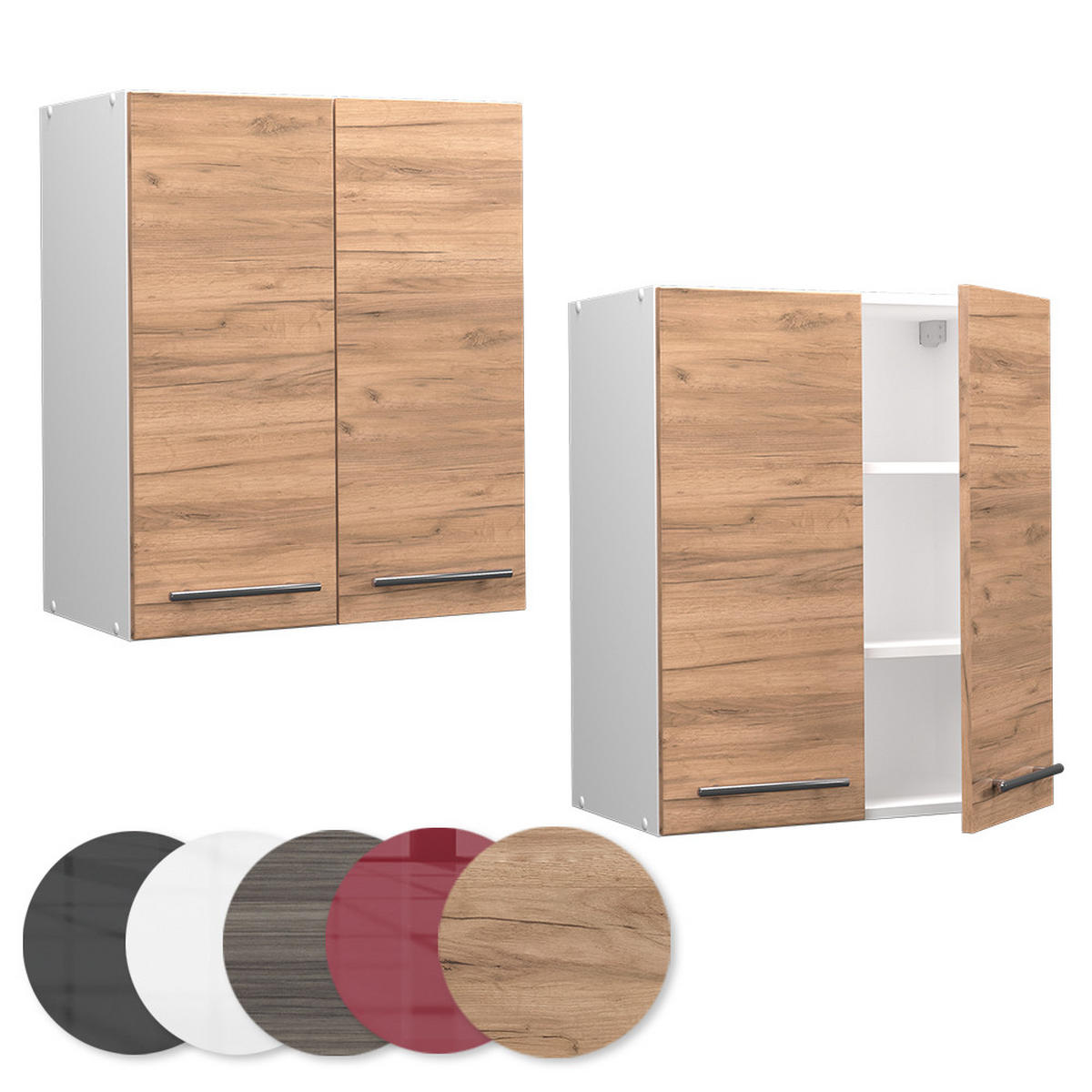 HÄNGESCHRANK Fame-Line Goldkraft Eiche 60 cm - Honigeiche/Eiche Wotan, Holzwerkstoff (60/72/34.1cm) - Vicco