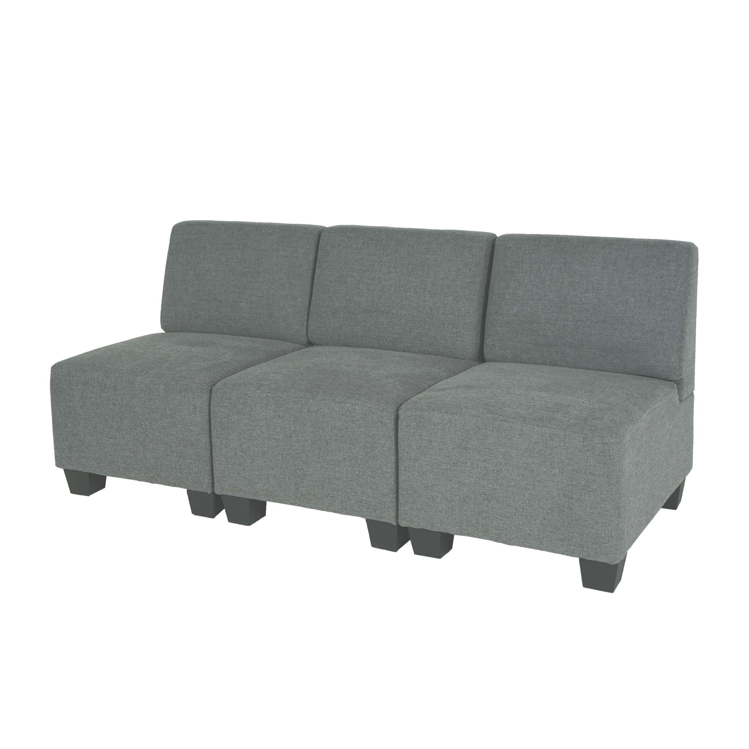 3-SITZER SOFA Grau - Grau, Textil (171/76/72cm) - MCW