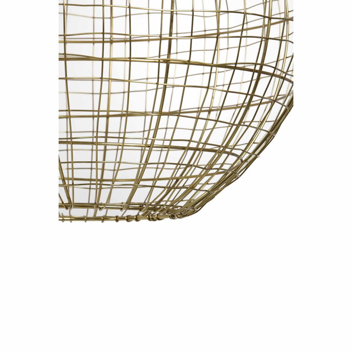 HÄNGELAMPE Mirana Gold Ø46/43 cm - Goldfarben, Metall (46/46/43cm) - Light & Living