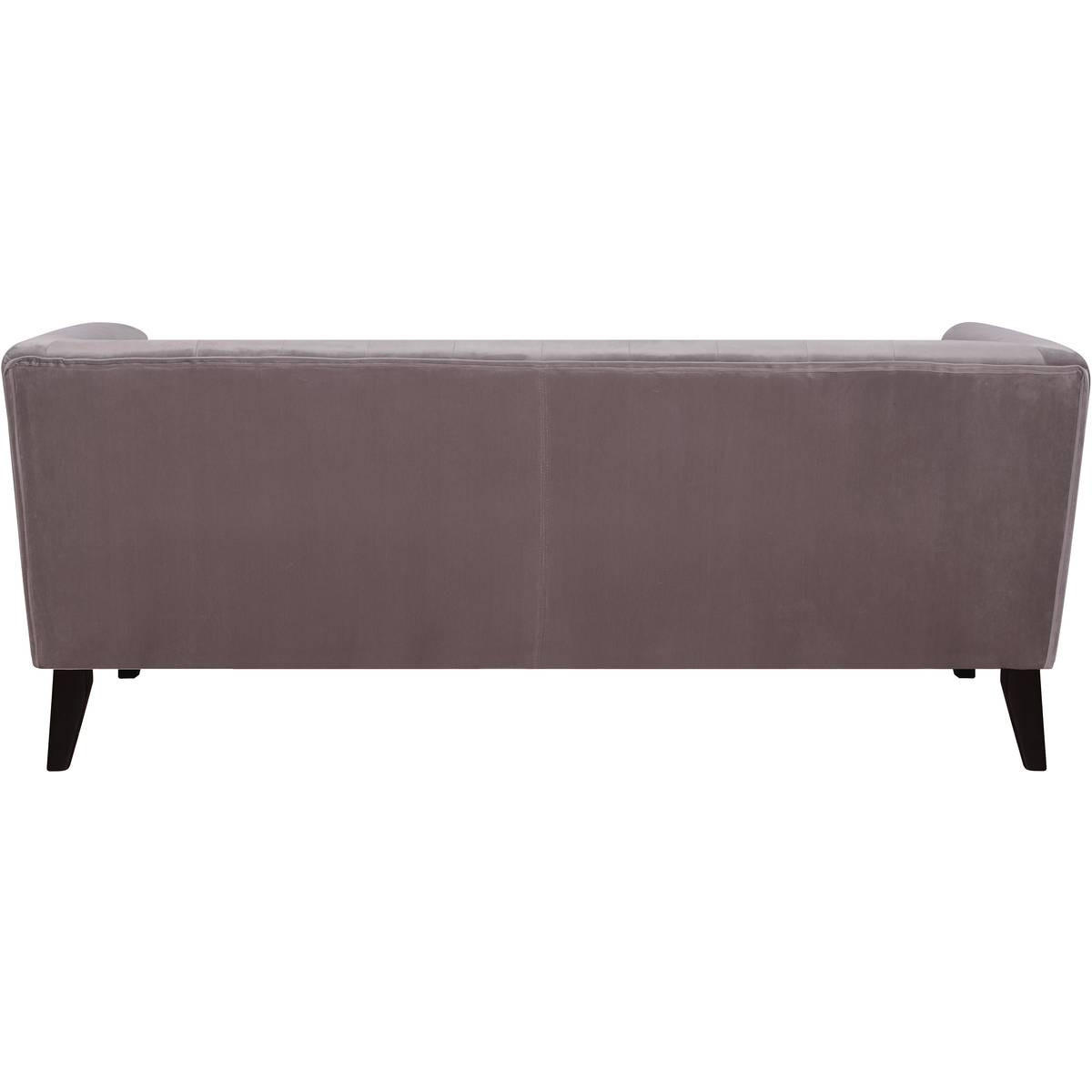 EINZELSOFA vanessa Hellgrau - Grau, Textil (82/75.5/189cm) - Habitat Garten