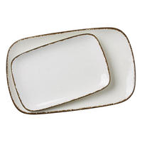 SERVIERPLATTEN-SET Casa Beige - Beige, Keramik (1/1/1cm) - Ritzenhoff Breker