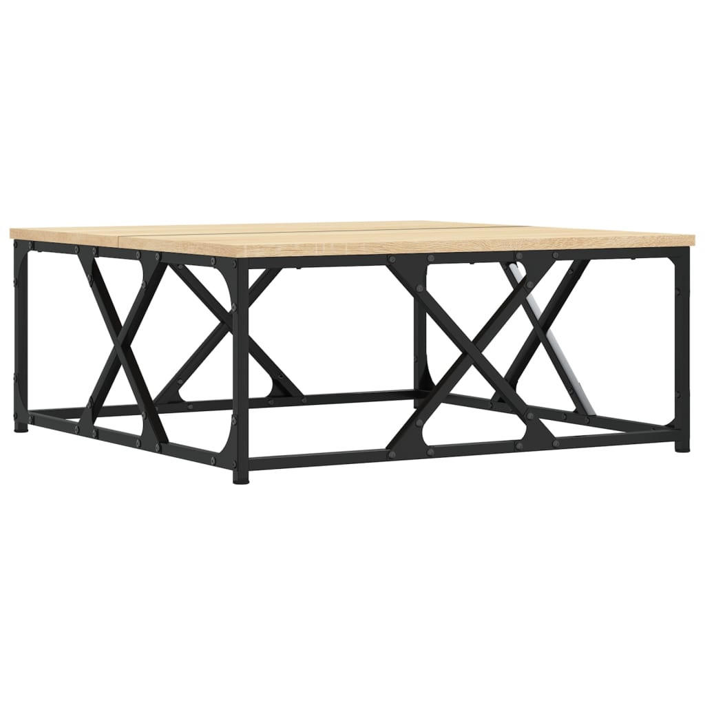 COUCHTISCH Sonoma-Eiche 70x70x30 cm Holzwerkstoff - Braun, Holzwerkstoff (70/70/30cm) - furnicato