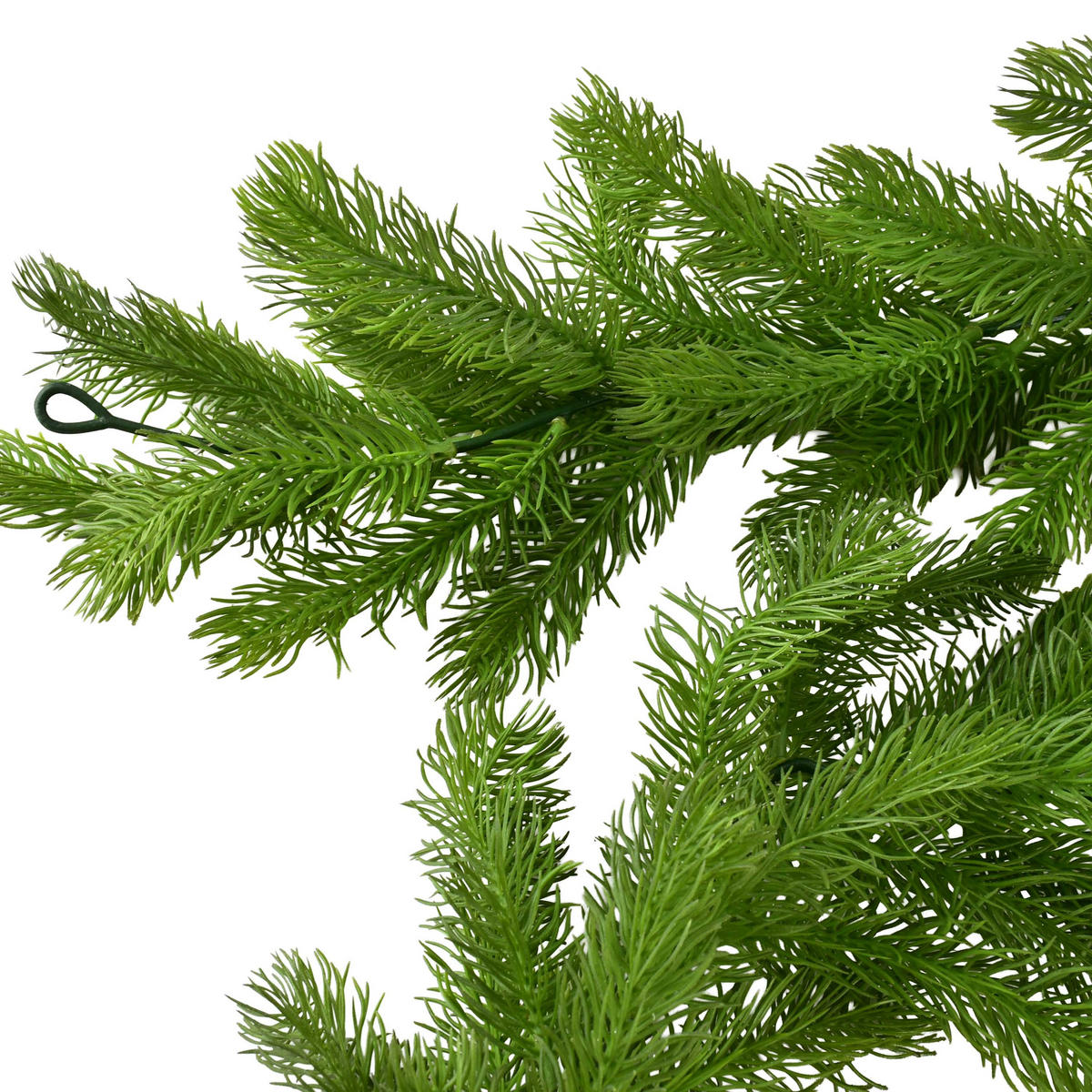 WEIHNACHTSGIRLANDE Viridis Grün Kunststoff - Grün, Kunststoff (170cm) - Mondex
