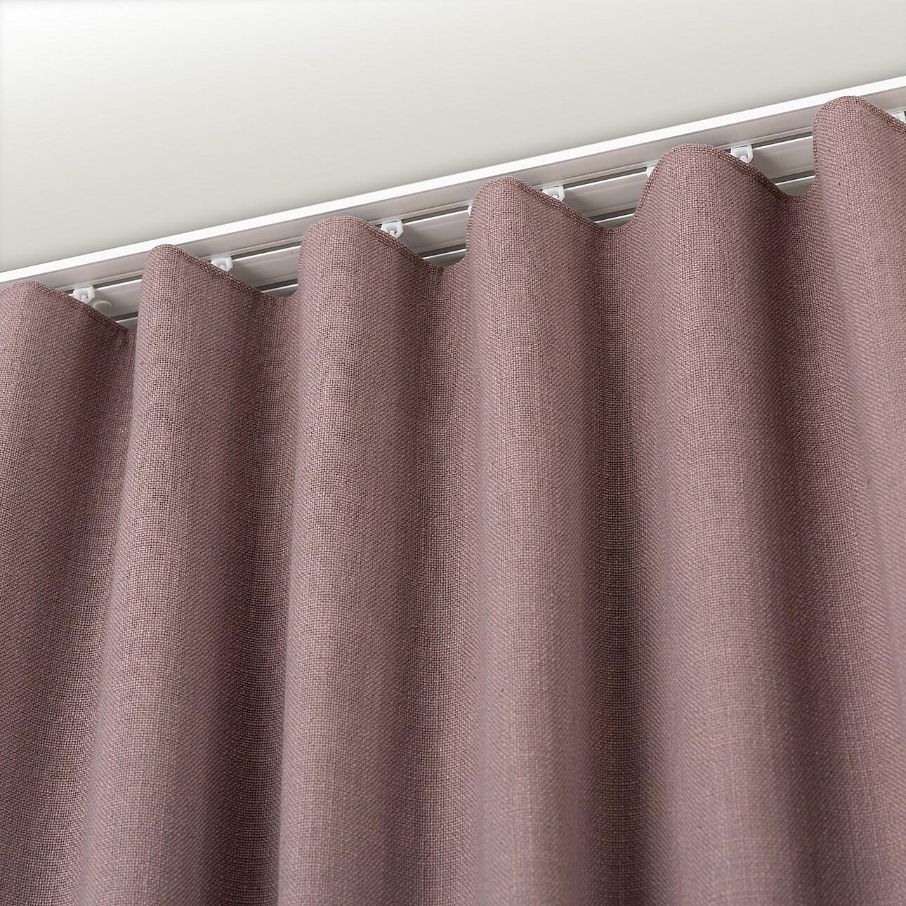 FERTIGVORHANG 140x280cm rosa - Rosa, Textil (140/280cm) - Dekoria
