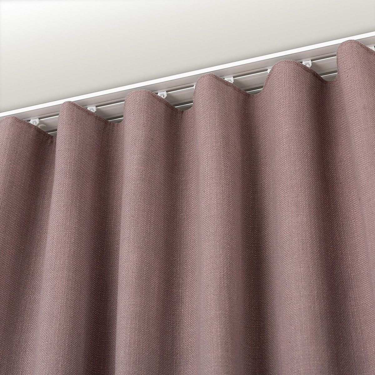 FERTIGVORHANG 140x280cm rosa - Rosa, Textil (140/280cm) - Dekoria
