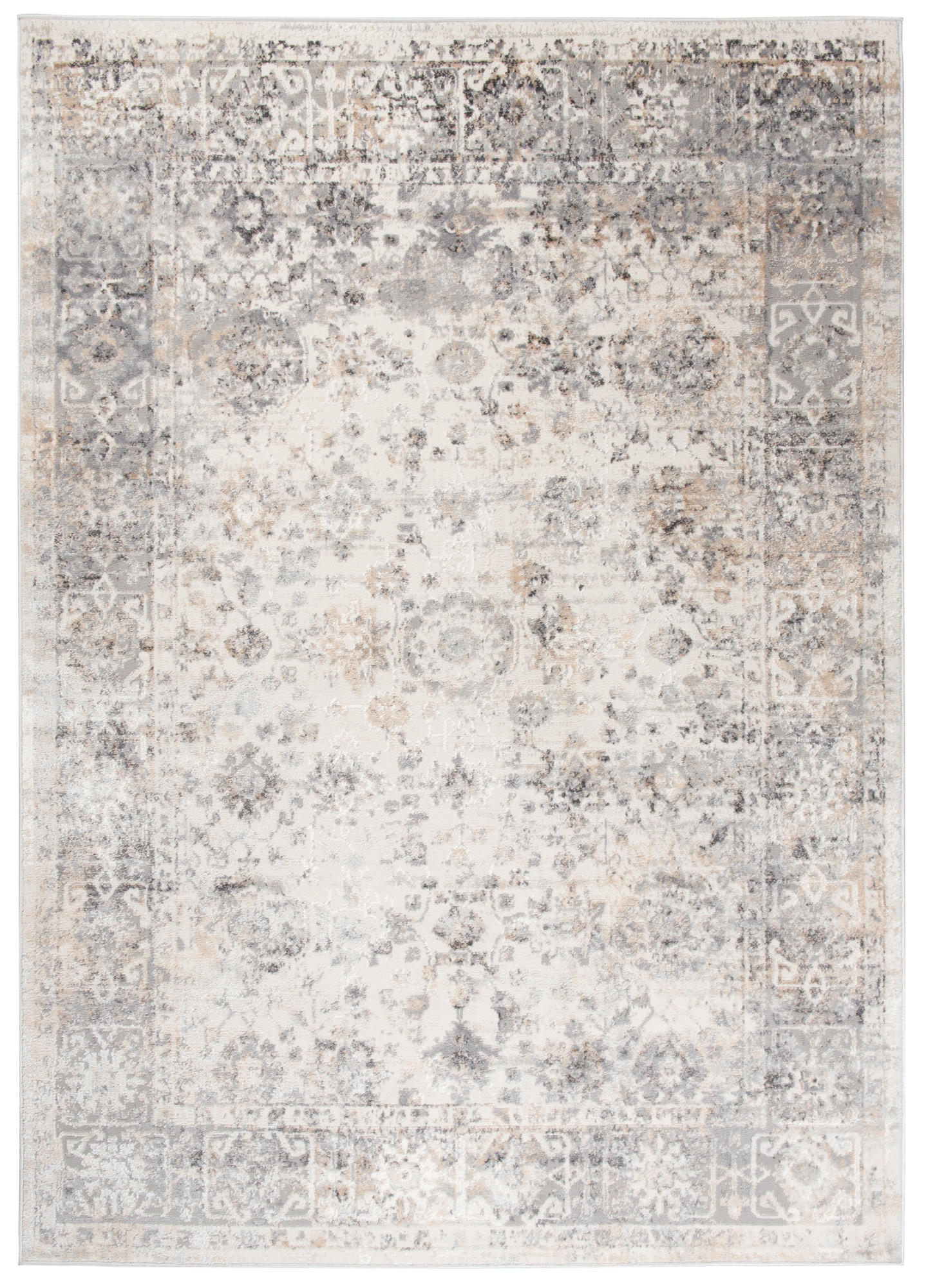 Tapiso Teppich Hellgrau 120x170 cm