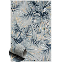 OUTDOORTEPPICH Holly Blaugrau,Silberfarben,Beige 160/230 cm - Blaugrau, Textil (160/230cm) - My-Rug