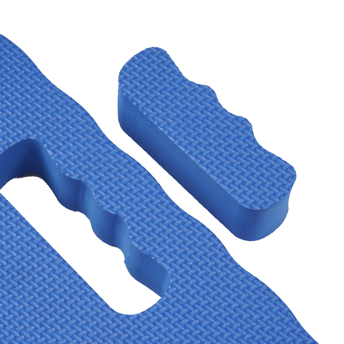 PODLOŽKY na kolená, sada 2 ks - modrá, textil (46/28cm) - Relaxdays