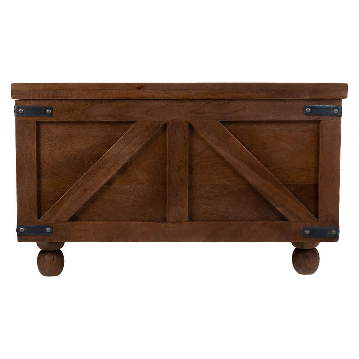 COUCHTISCH aus Holz 76x76x45 cm - Braun, Holz (76/76/45cm) - Wanderlust