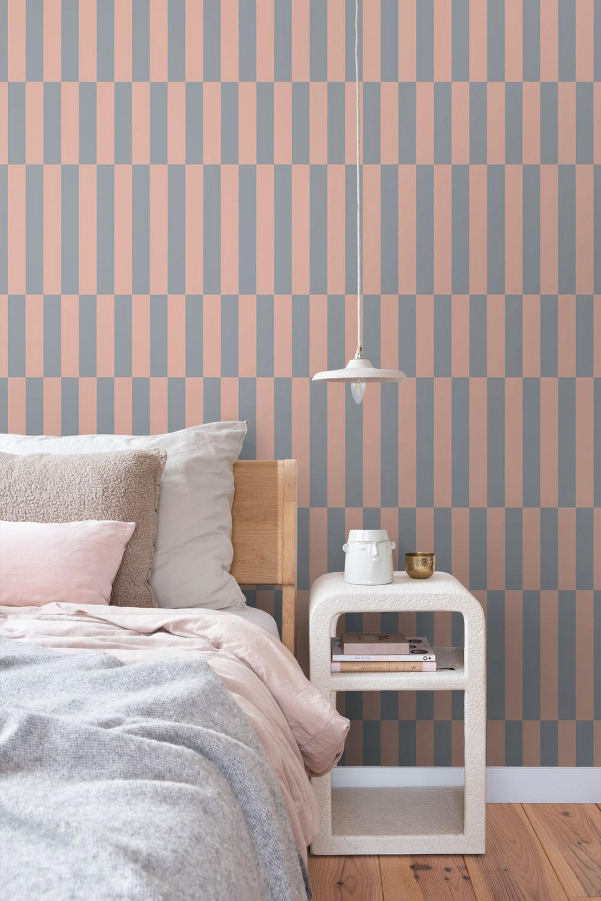 TAPETE Streifen 50 x 900 cm - Blau, Papier (50/900cm) - ESTAhome
