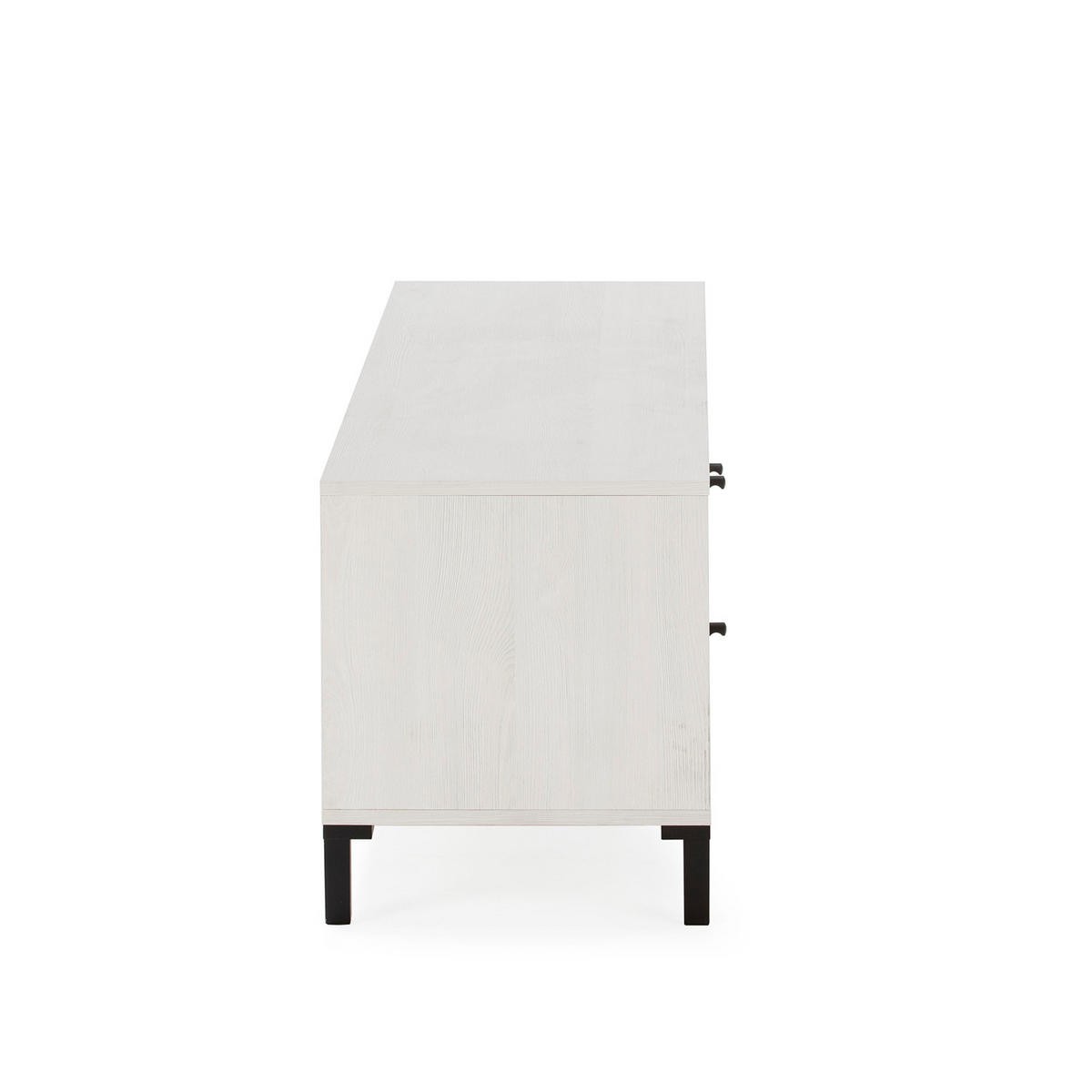TV-ELEMENT Javea 2 Schubladen Farbe Weiß - Weiß, Holzwerkstoff (136/47/40cm) - VS Venta-stock