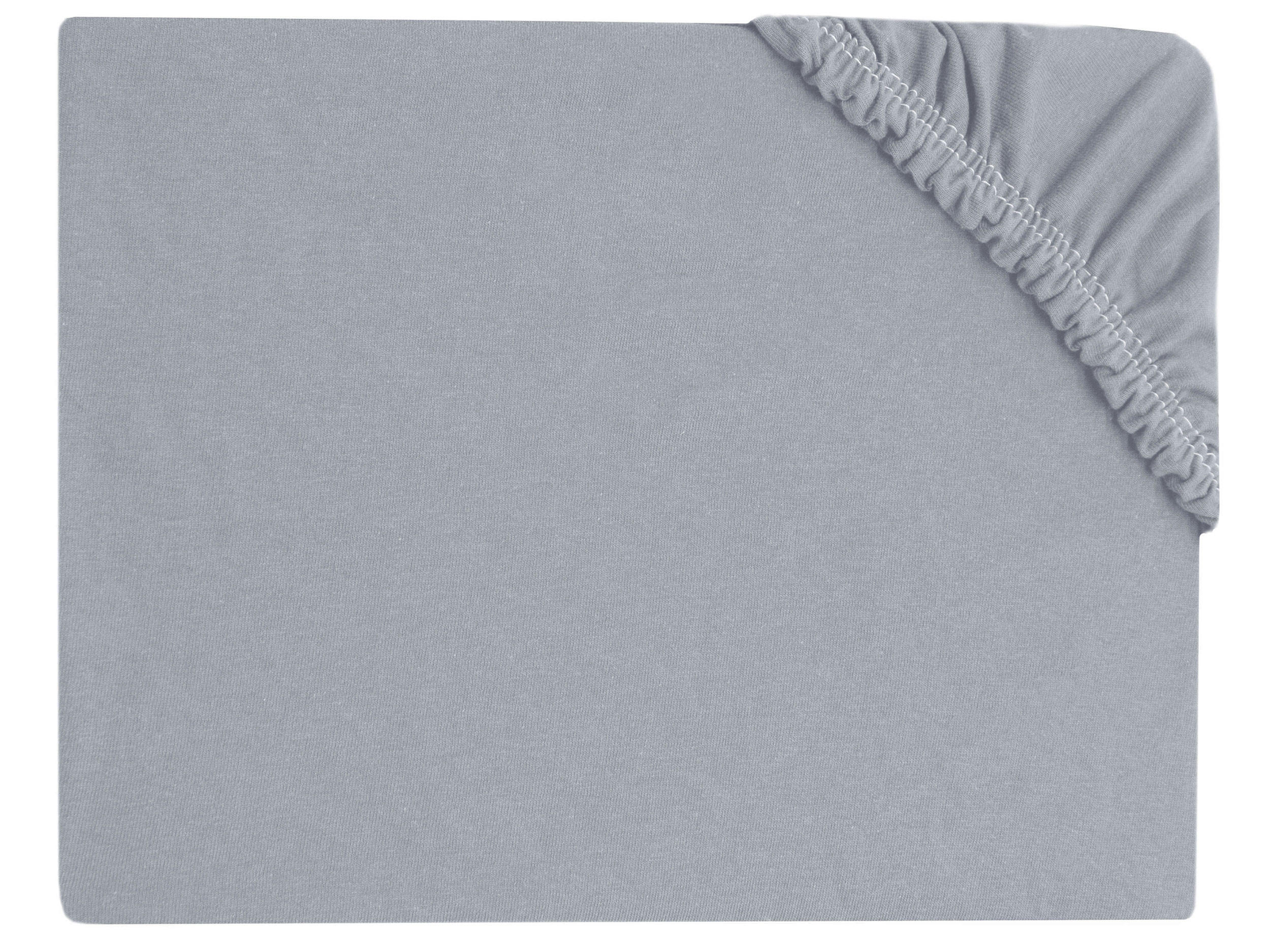 SPANNBETTLAKEN, 100x200 cm, 100% Baumwolle, Anthrazit - Anthrazit, Textil (100/200cm) - Zollner