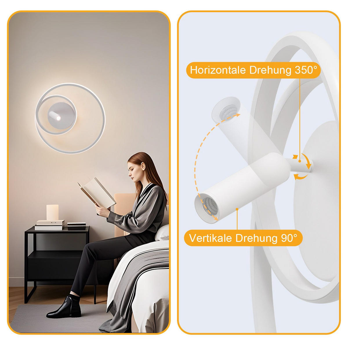 LED-DECKENLEUCHTE Macfarlane 40/40/12.5cm - Weiß, Metall (40/40/12.5cm) - Nettlife