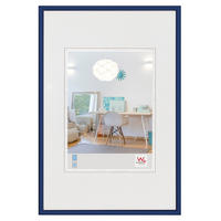 KUNSTSTOFFRAHMEN New Lifestyle Kst.Rahmen 21x29,7 cm blau - Blau, Kunststoff (22.2/31/1.4cm) - walther design
