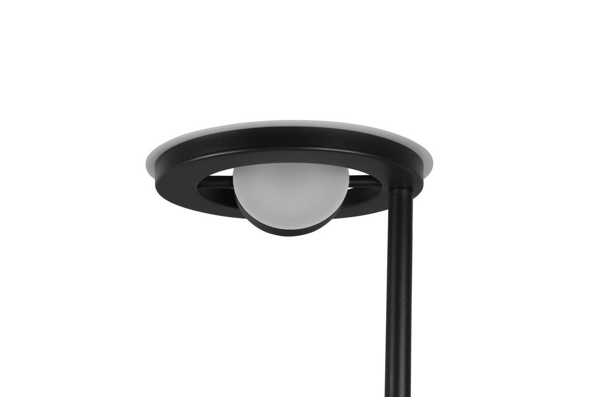 STEHLAMPE BARRIE - Schwarz - 30/30/181 cm - Schwarz, Metall (30/30/181cm) - Trio Leuchten
