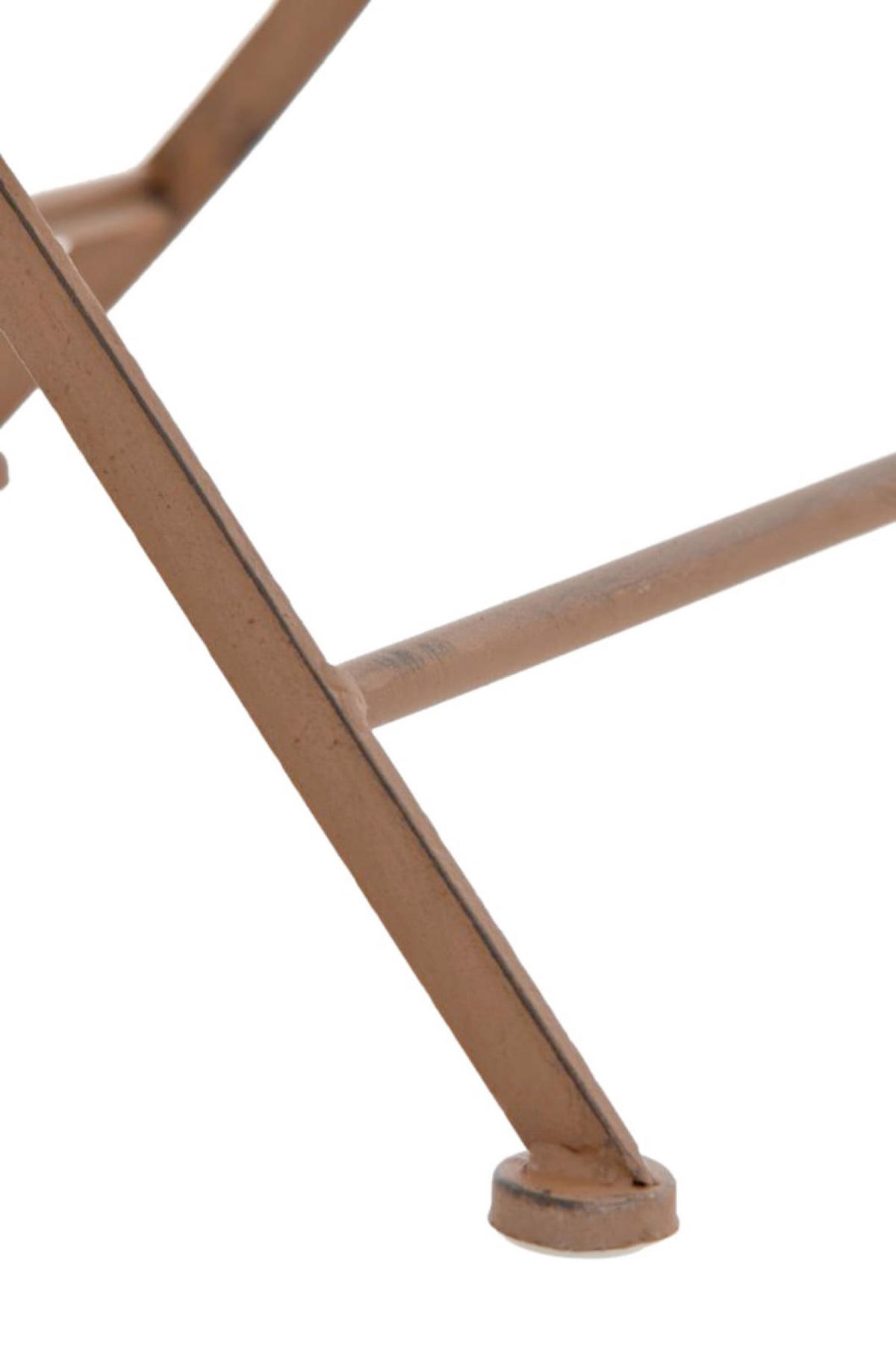 GARTENSTÜHLE Kirstin - 2er Set - antik braun - Braun, Metall (41/50/91cm) - TPFGarden