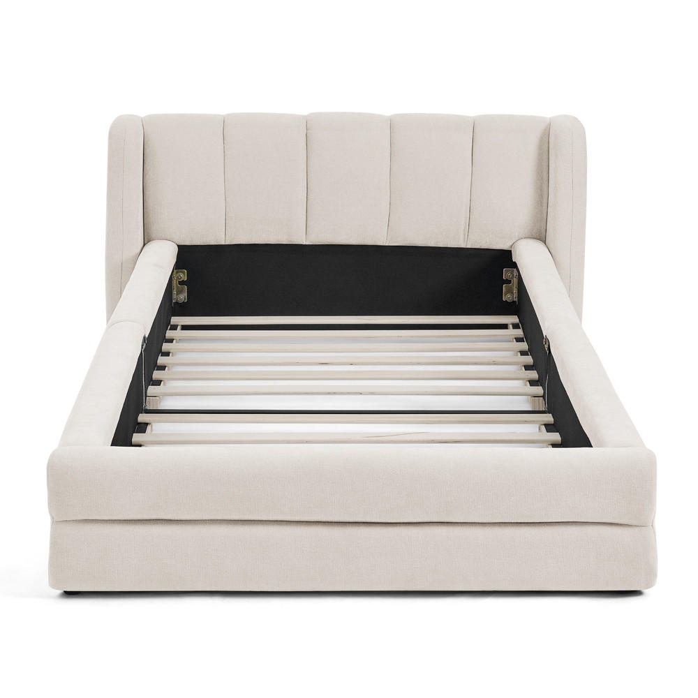 XXXLutz Polsterbett Beige