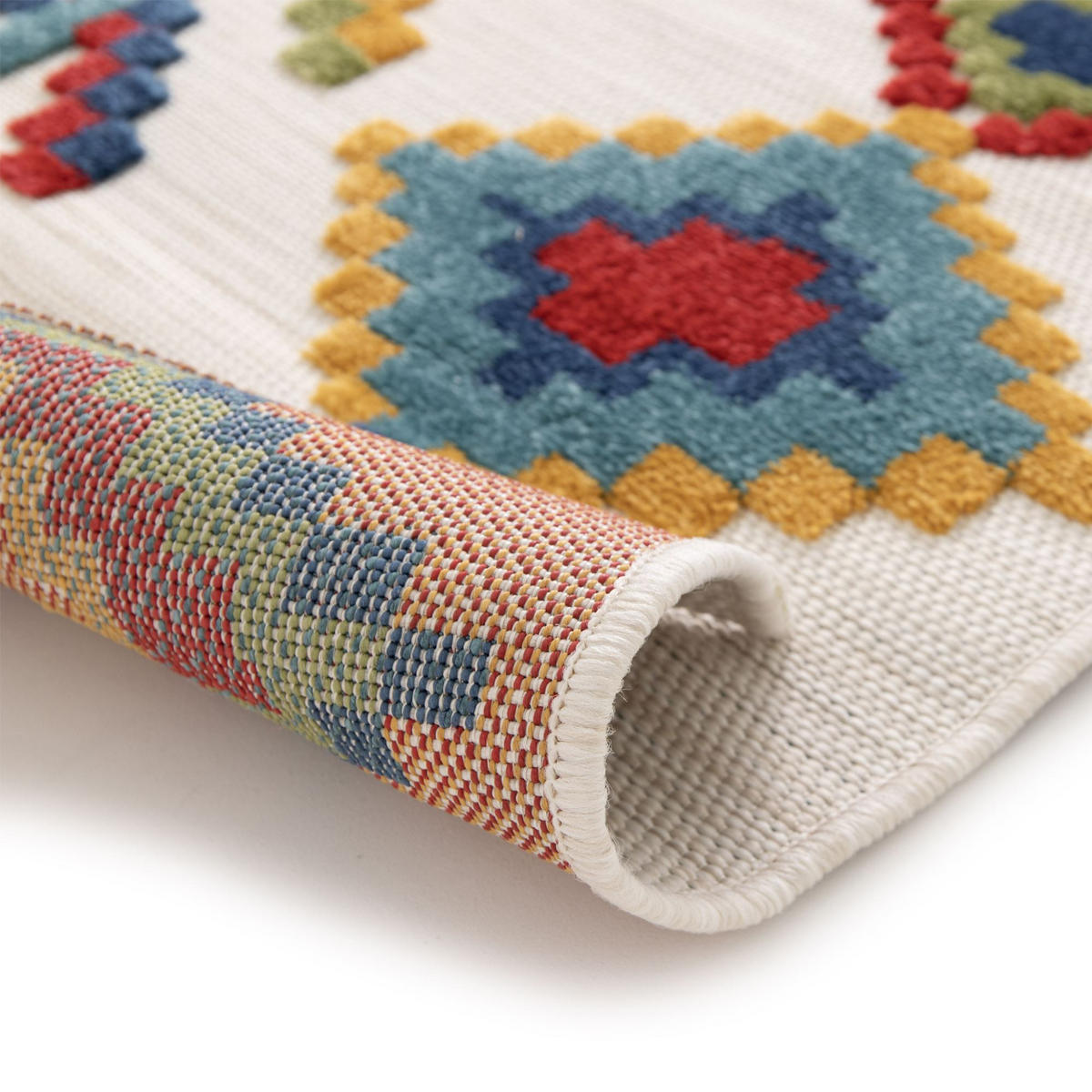 OUTDOORTEPPICH 200/290 cm Trosa - Weiß, Textil (200/290cm) - Steffensmeier