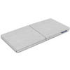 BEZUG-FÜR-BÜCHERREGAL MIRUM Abdeckung, grau - Grau, Textil (81/3/25cm) - KONSIMO®