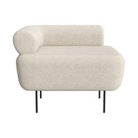 SESSEL mit gerader Rückenlehne - 1 Person - Stoff - Gebrochenes Weiß - - Weiß, Textil (71/62/82cm) - Vente-Unique