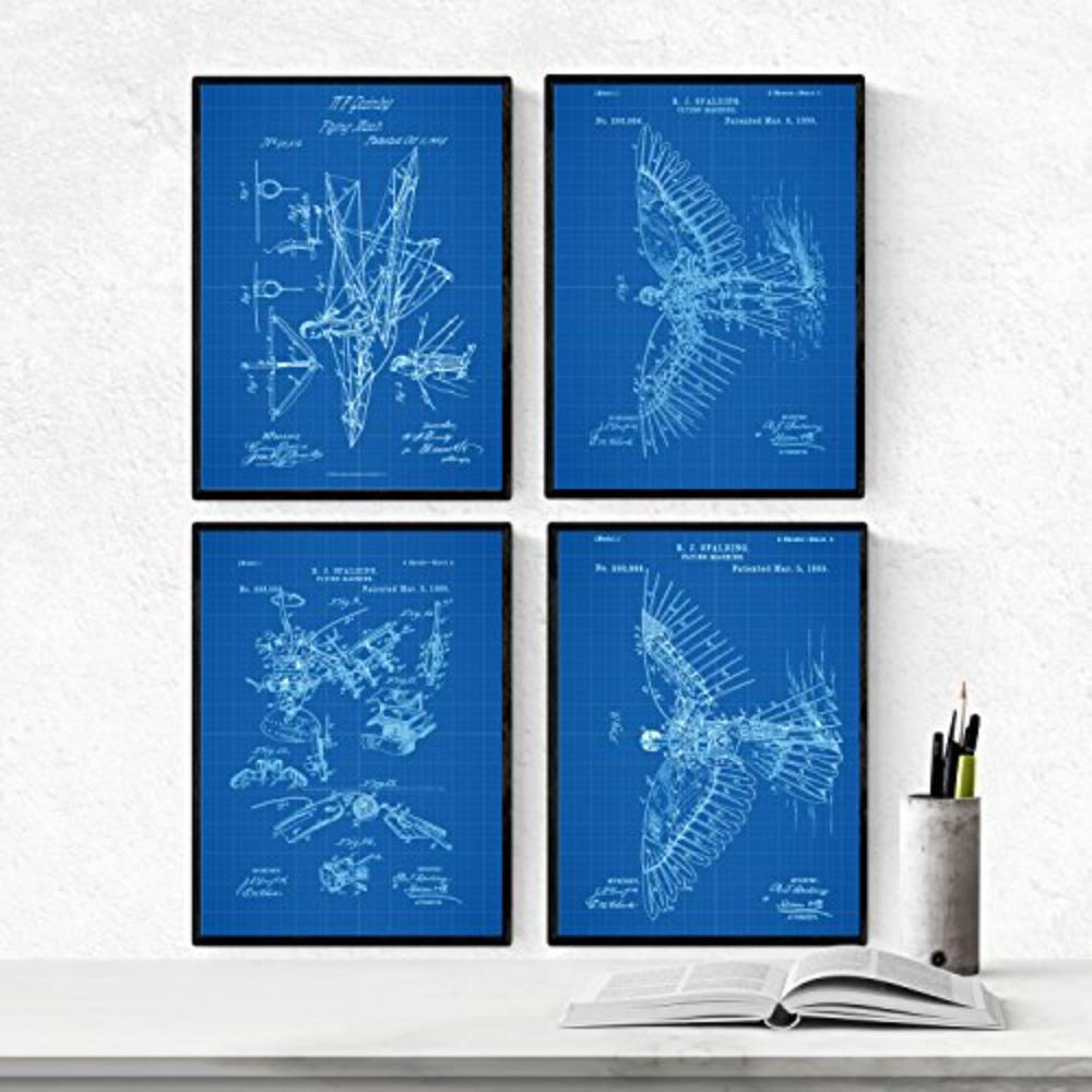 Nacnic Poster Schwarz 29.7x3 cm