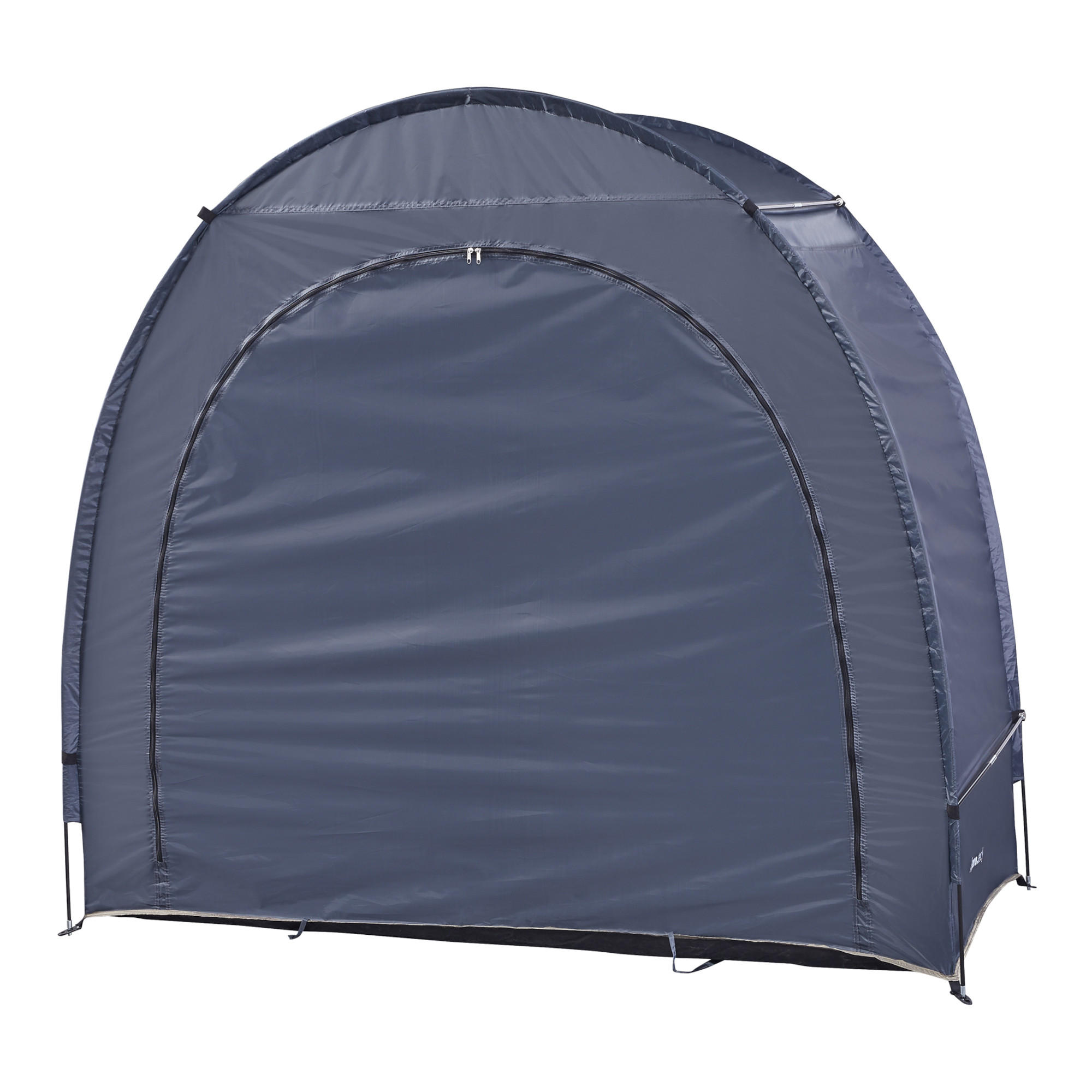 FAHRRADZELT Bergendal - Grau, Textil (198/160/84cm) - pro.tec