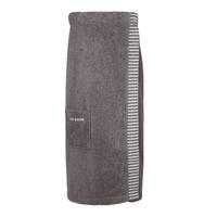 SAUNAKILT Rom Damen - 36-42 - Dunkelgrau - Dunkelgrau, Textil (80/130cm) - SCHIESSER
