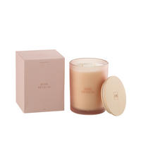 DUFTKERZE ACCORDS ESSENTIALS - Rosa - 52 Std. - Pink, Paraffin (10.5/14cm) - J-Line