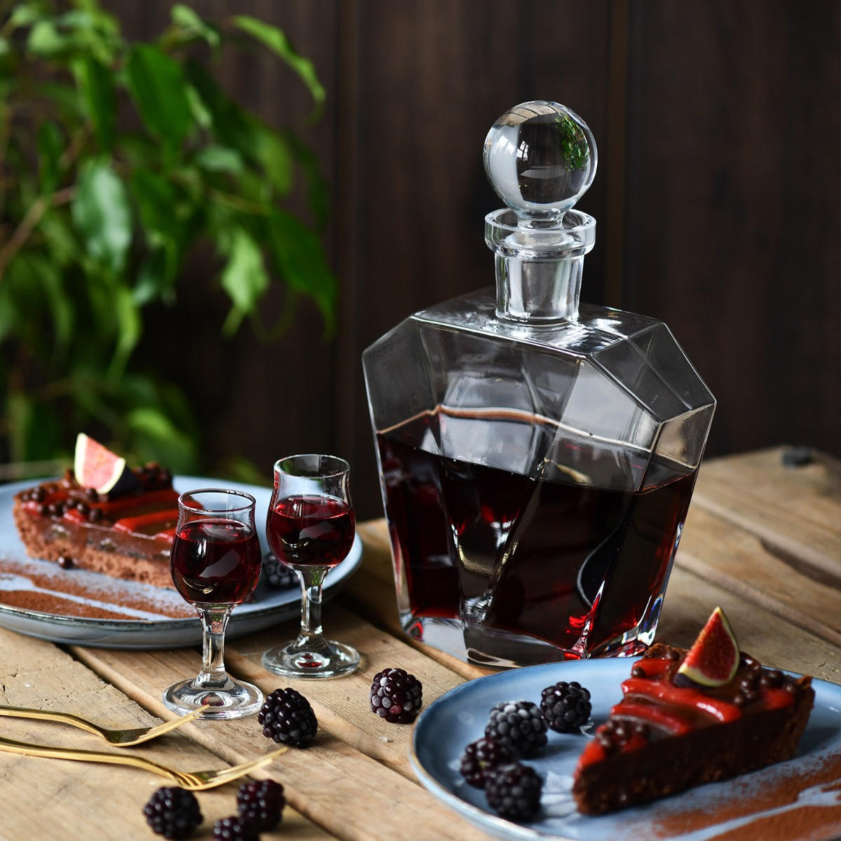 SCHNAPSGLÄSER GEMA, 6ER-SET, 25 ML - Transparent, Glas (0.025L) - Krosno Glass