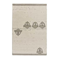 KINDERTEPPICH Weiß Cranberry 115/170 cm - Weiß, Naturmaterialien/Textil (115/170cm) - Atticgo